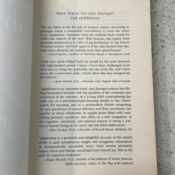 Epiphanies, Where Science And Miracles Meet, Book by Ann Jauregui - Picture 2 of 3